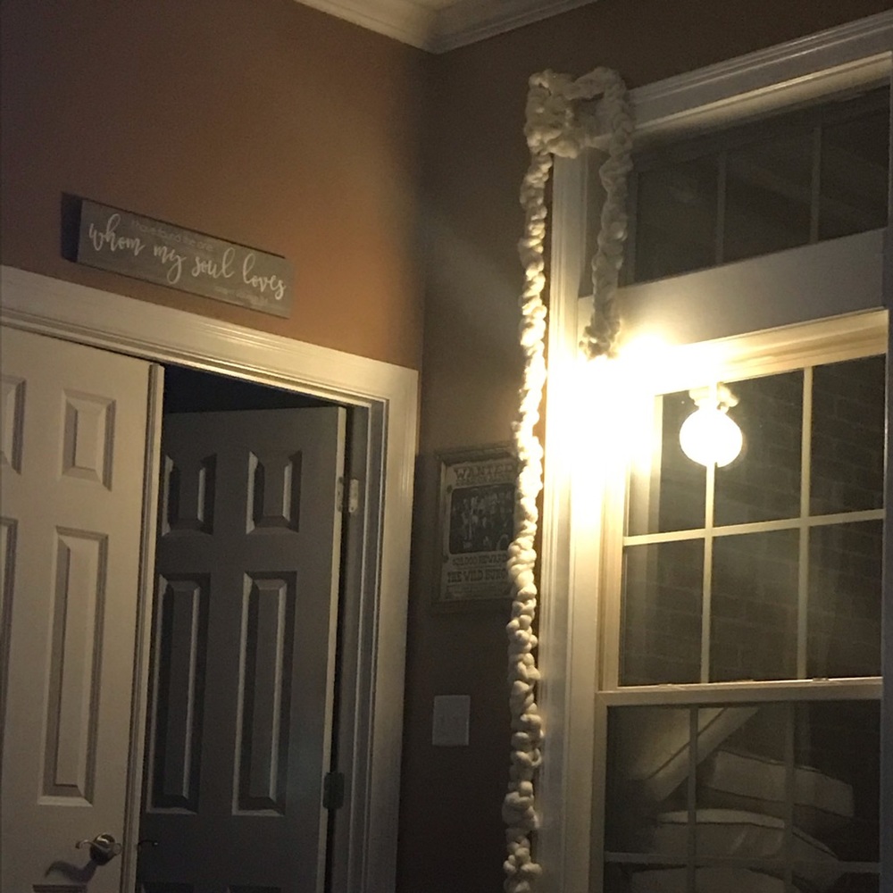 macrame hanging pendant lights - Picture 4 of 4